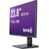TERRA Monitor 3030250 / 23.8", 1920 x 1080, Full HD, crna